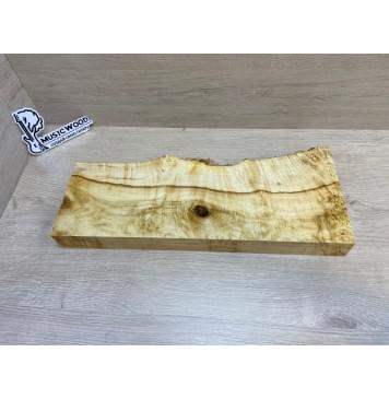 Клён Американский Каповый заготовка на топ под заливку Смешанный А Кап А 45х160-145х445 мм (1 шт под распил)-0