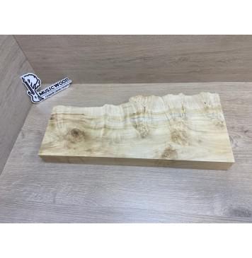 Клён Американский Каповый заготовка на топ под заливку Смешанный АА Кап АА 45х175-140х435 мм (1 шт под распил)-11