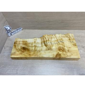 Клён Американский Каповый заготовка на топ под заливку Смешанный АА Кап АА 45х175-140х435 мм (1 шт под распил)-18