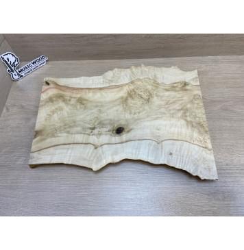 Клён Американский Каповый заготовка на топ под заливку Смешанный АА Кап ААА 28х310-280х480-460 мм (цельный)-11