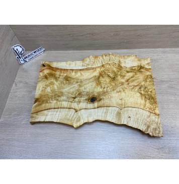 Клён Американский Каповый заготовка на топ под заливку Смешанный АА Кап ААА 28х310-280х480-460 мм (цельный)-0