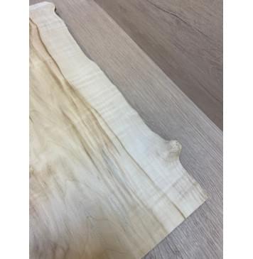 Клён Американский Каповый заготовка на топ под заливку Смешанный АА Кап АА 22х290-235х450-440 мм (цельный)-9