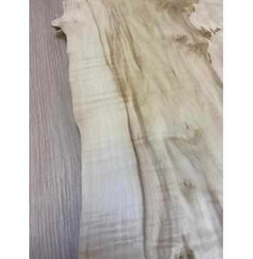 Клён Американский Каповый заготовка на топ под заливку Смешанный АА Кап АА 22х290-235х450-440 мм (цельный)-11