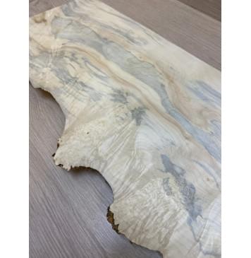 Клён Американский Каповый заготовка на топ под заливку Тангент АА Кап АА 28х205х535-480 мм (цельный)-8