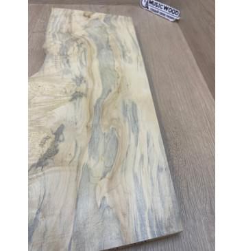 Клён Американский Каповый заготовка на топ под заливку Тангент АА Кап АА 28х205х535-480 мм (цельный)-9