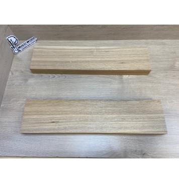 Ясень Дальневосточный Легкий Заготовка корпуса гитары со сквозным грифом Радиал А 44.5х131х550 мм, 2 шт, 459 кг/м3-6