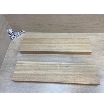 Ясень Дальневосточный Легкий Заготовка корпуса гитары со сквозным грифом Радиал А 44.5х131х550 мм, 2 шт, 459 кг/м3-8