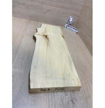 Клён Американский заготовка на топ Смешанный А 24х170-145х485 мм (1шт под распил)-2