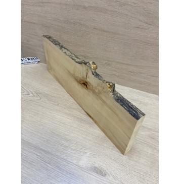 Клён Американский заготовка на топ Смешанный А 24х170-145х485 мм (1шт под распил)-9