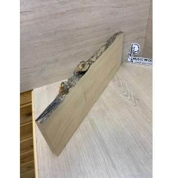 Клён Американский заготовка на топ Смешанный А 24х170-145х485 мм (1шт под распил)-10