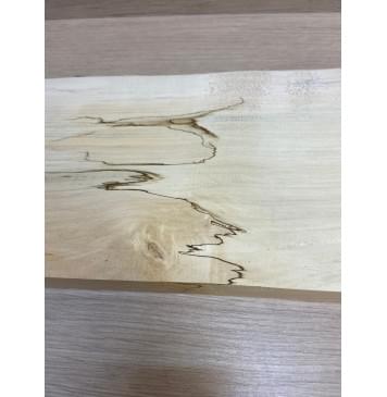 Клён Американский заготовка на топ Смешанный АА 24х165-157х480 мм (1шт под распил)-6