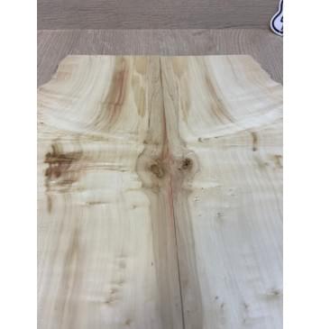 Клён Американский Каповый заготовка на топ под заливку Смешанный АА Кап АА 9х175-150х480 мм (2шт. книжкой) АКЦИЯ-2