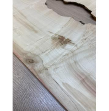 Клён Американский Каповый заготовка на топ под заливку Смешанный АА Кап АА 9х175-150х480 мм (2шт. книжкой) АКЦИЯ-10