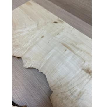 Клён Американский Каповый заготовка на топ под заливку Смешанный АА Кап АА 9х175-150х480 мм (2шт. книжкой) АКЦИЯ-4