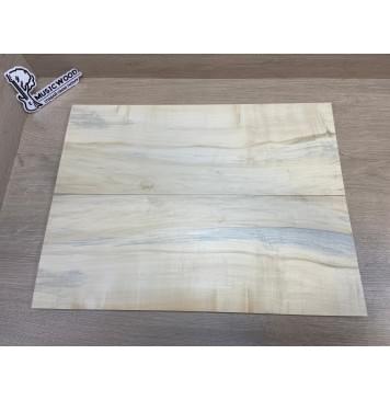 Клён Американский Волнистый заготовка на топ Смешанный АА Волна А 12х195х515 мм (2шт. книжкой) АКЦИЯ-7