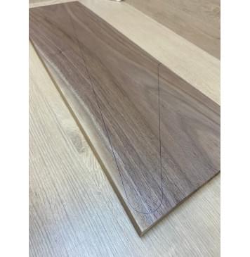 Орех Американский заготовка на топ Тангент АА 20х220-178х600 мм (1шт под распил)-5