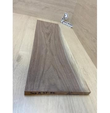 Орех Американский Заболонь заготовка на топ Тангент АА 20х220-178х600 мм (1шт под распил)-2