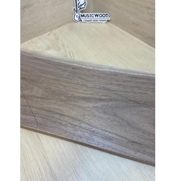 Орех Американский Заболонь заготовка на топ Тангент АА 20х220-178х600 мм (1шт под распил)-9