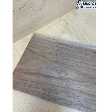 Орех Американский Заболонь заготовка на топ Тангент АА 20х220-178х600 мм (1шт под распил)-12