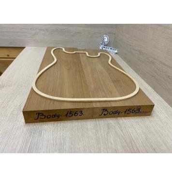 Ольха Печёная 180гр заготовка корпуса Тангент АА 40х167х520-500 мм (2шт) Ольха Печёная 180гр заготовка корпуса Тангент АА 40х167х520-500 мм (2шт)-2