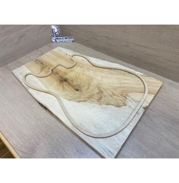 Клён Американский Spalted Волнистый заготовка на топ под заливку Тангент А Волна АА 20х372-278х555 мм (цельный) Уценка-сучки,трещины Клён Американский Spalted Волнистый заготовка на топ под заливку Тангент А Волна АА 20х372-278х555 мм (цельный) Уценка-сучки,трещины-3