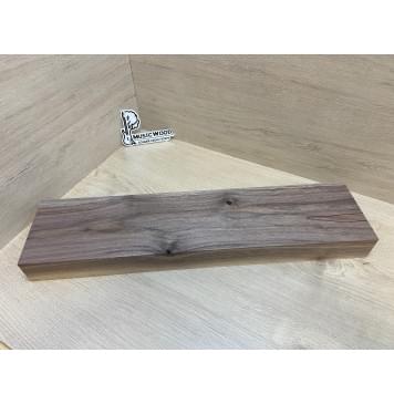 Орех Американский Заболонь Универсальная заготовка Тангент А 54х142х595 мм-0