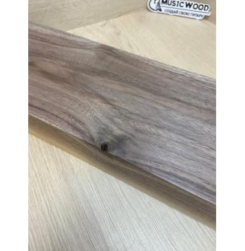 Орех Американский Заболонь Универсальная заготовка Тангент А 54х142х595 мм-1