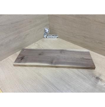 Орех Американский Заболонь Универсальная заготовка Тангент А 18.5х162х490 мм-3