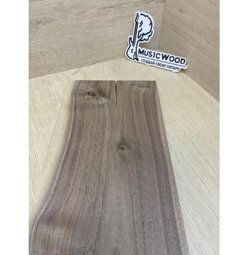 Орех Американский Заболонь Универсальная заготовка Тангент А 18.5х162х490 мм-2