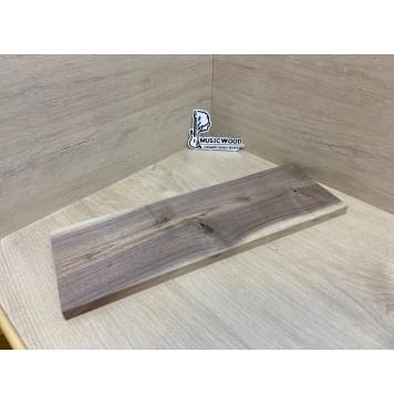 Орех Американский Заболонь Универсальная заготовка Тангент А 18.5х162х490 мм-0