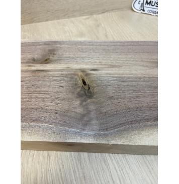 Орех Американский Заболонь Универсальная заготовка Тангент А 18.5х162х490 мм-7