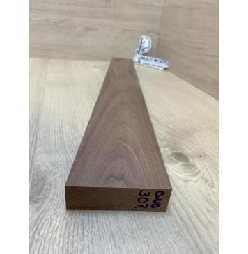 Орех Американский заготовка грифа для Безголовой гитары Тангент АА 29х90-65х540 мм-1