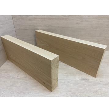 Ясень Дальневосточный Заготовка корпуса Тангент АА 47х186х530-460 мм, 2 шт, 612 кг/м3-5