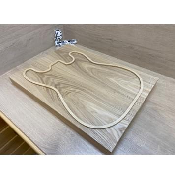 Ясень Дальневосточный Заготовка корпуса Тангент А 46х185х520-515 мм, 2 шт, 636 кг/м3-2