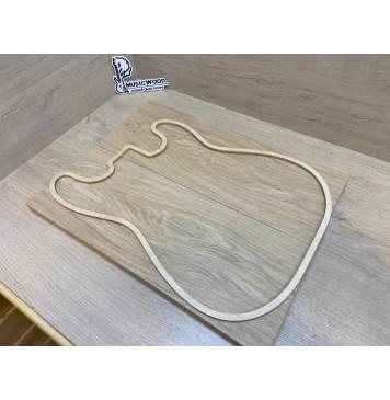 Ясень Дальневосточный Легкий заготовка на топ Тангент ААА 20х182х472 мм, 2 шт. (книжкой), 510 кг/м3-1