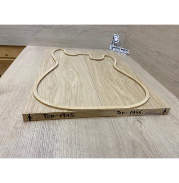 Ясень Дальневосточный Легкий заготовка на топ Тангент ААА 20х182х472 мм, 2 шт. (книжкой), 510 кг/м3-2