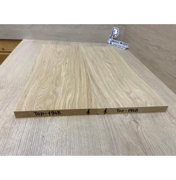 Ясень Дальневосточный Легкий заготовка на топ Тангент АА 18х182х450 мм, 2 шт. (книжкой), 510 кг/м3-2