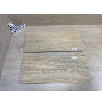 Ясень Дальневосточный Легкий заготовка на топ Тангент АА 18х182х450 мм, 2 шт. (книжкой), 510 кг/м3-9