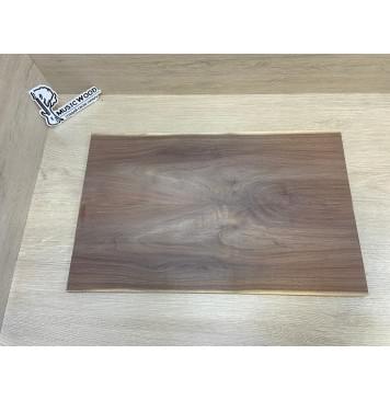 Орех Американский заготовка на топ Тангент А 14х160х515 мм - 2шт. (книжкой) Уценка-сучки-0