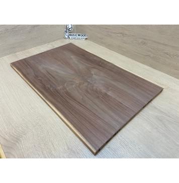 Орех Американский заготовка на топ Тангент А 14х160х515 мм - 2шт. (книжкой) Уценка-сучки-1