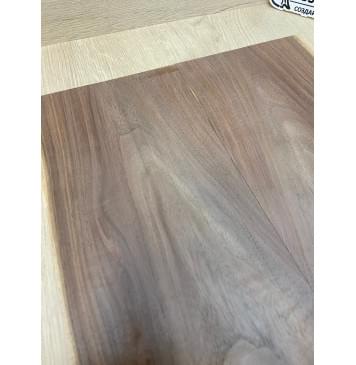 Орех Американский заготовка на топ Тангент А 14х160х515 мм - 2шт. (книжкой) Уценка-сучки-3