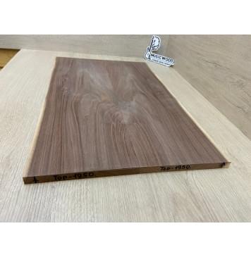 Орех Американский заготовка на топ Тангент А 14х160х515 мм - 2шт. (книжкой) Уценка-сучки-4