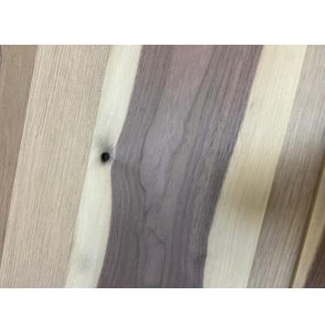 Орех Американский Заболонь заготовка на топ под заливку Тангент А 7х165х515 мм - 2 шт (книжкой)-3