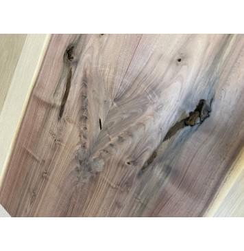 Орех Американский Заболонь заготовка на топ под заливку Тангент А 13х175х510 мм - 2 шт (книжкой)-5