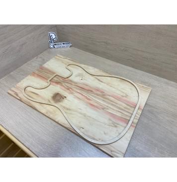 Клён Американский заготовка на топ под заливку Тангент А 11х170х535 мм - 2 шт. (книжкой)-0