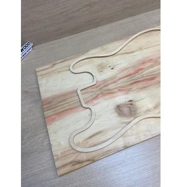 Клён Американский заготовка на топ под заливку Тангент А 11х170х535 мм - 2 шт. (книжкой)-10