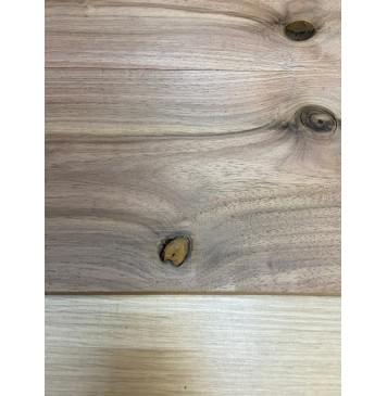 Орех Американский заготовка на топ для Тревел гитары под заливку Смешанный А 15х148х470 мм - 2 шт. (книжкой)-6