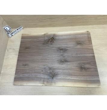 Орех Американский заготовка на топ под заливку Смешанный А 11х210-195х540 мм - 2 шт (книжкой)-0