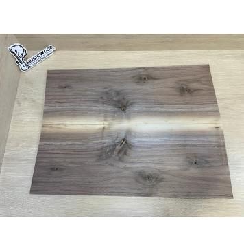 Орех Американский заготовка на топ под заливку Смешанный А 11х210-195х540 мм - 2 шт (книжкой)-7