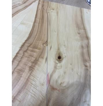 Клён Американский Волнистый заготовка на топ Смешанный А Волна А 13х240х600-565 мм (2шт. книжкой)-9